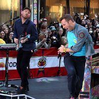 Chris Martin performing live on the 'Today' show as part of their Toyota Concert Series | Picture 107167